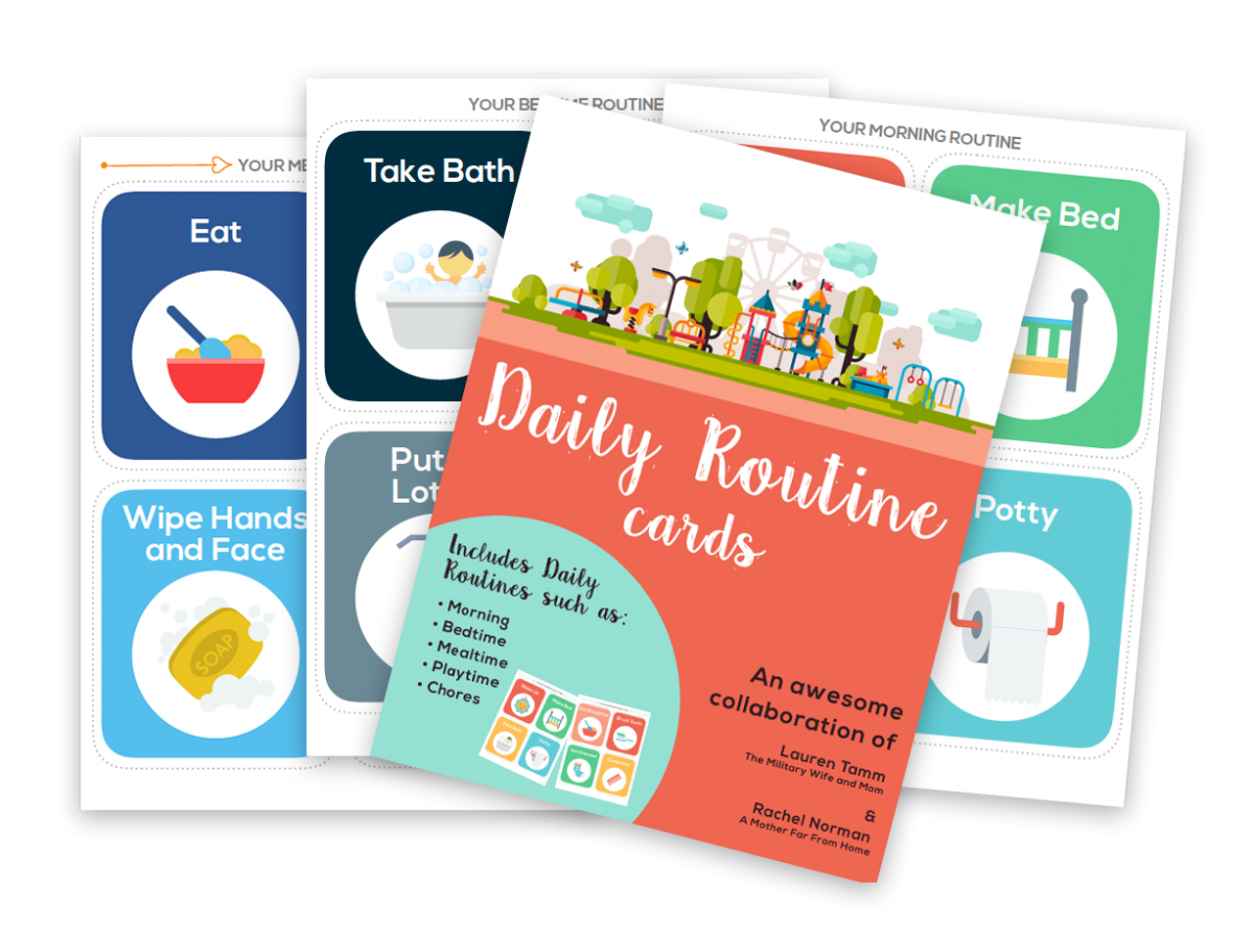 picture of daily routine cards