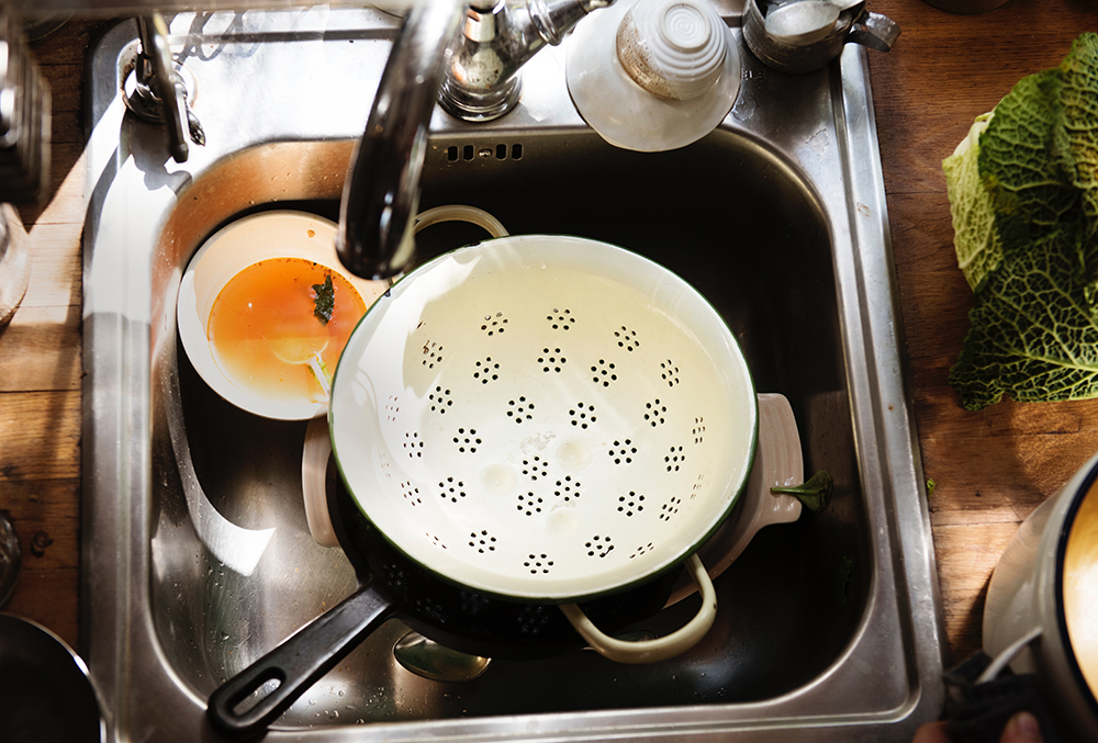 Dishes in the Sink