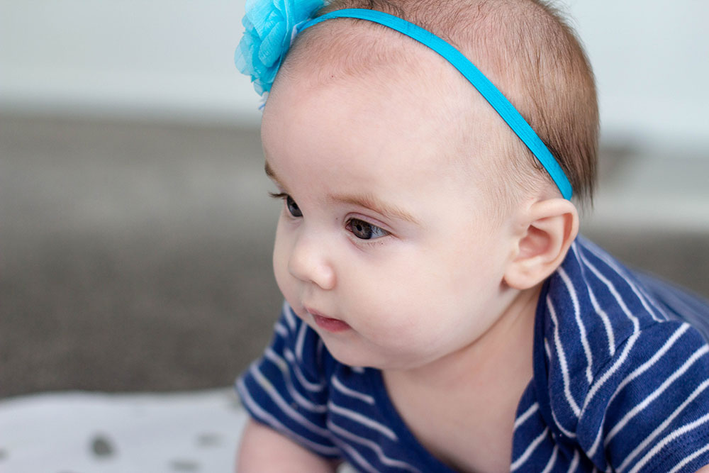 5 month old baby girl