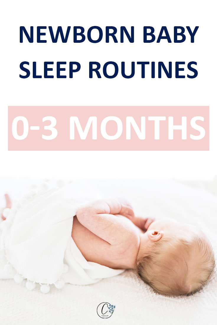 Newborn asleep