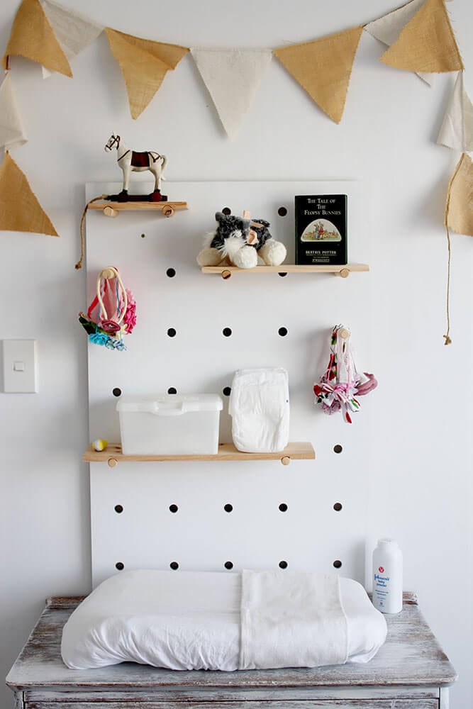Beautiful, Bright, and Airy: Girl's Floral Nursery