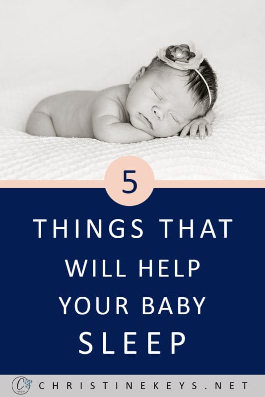 Newborn sleeping