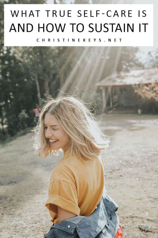 What True Self-Care Is and How to Sustain It || Do you understand the definition of self-care? It may not be what you think it is. Find out what authentic self-care looks like and learn how to implement it. #selfcare #motherhood #mindfulness #parenting #womanhood 